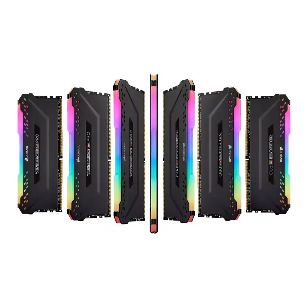 (image for) Corsair Vengeance RGB PRO Black 32GB 3600MHz Enthusiast DDR4 Memory Kit XMP/AMD